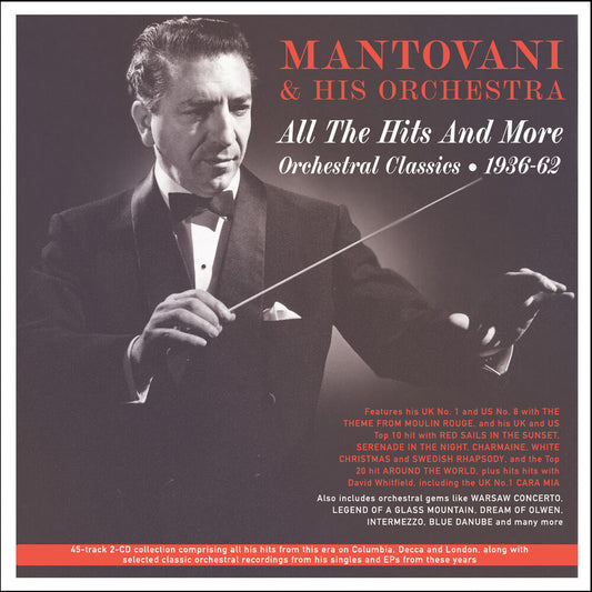 Mantovani & His Orchestra - All The Hits And More: Orchestral Classics 1936-62 [CD]