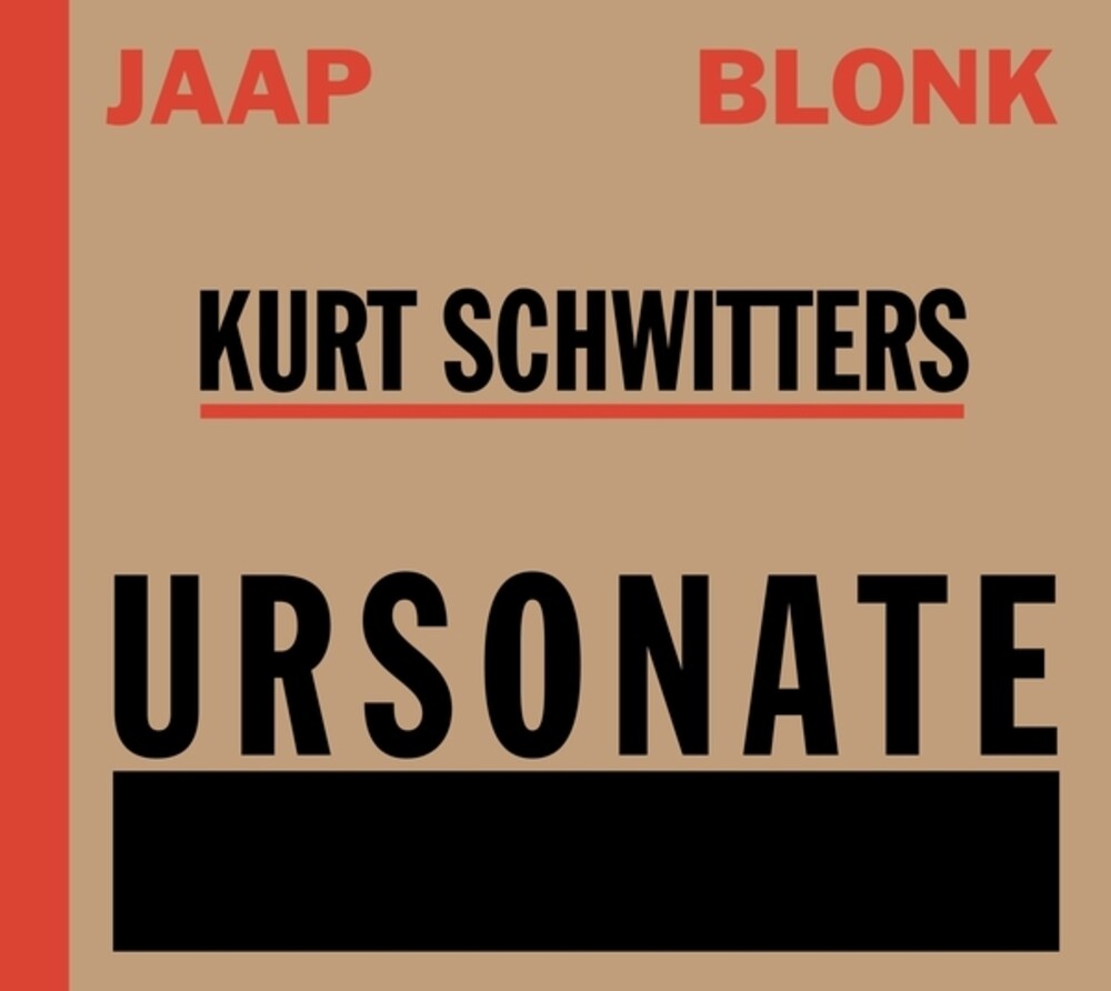 Jaap Blonk - Ursonate [CD]