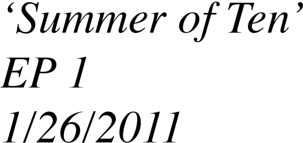 Porches - Summer Of Ten + Je T'aime [Colored Vinyl]