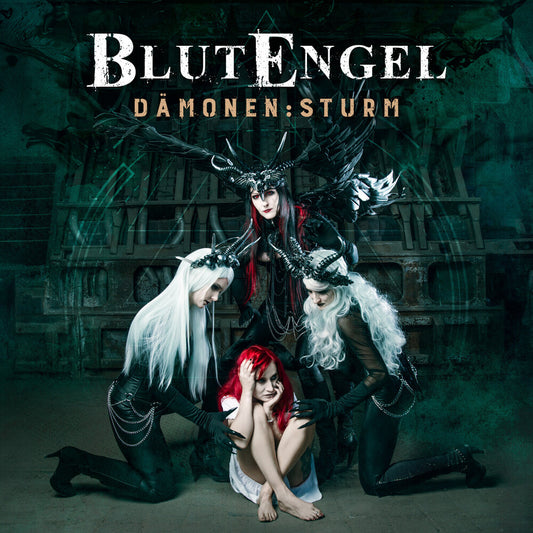 the album cover for Blutengel - Damonen:Sturm