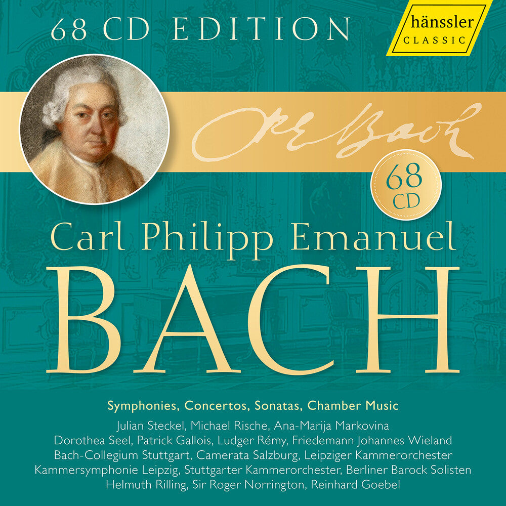Pre-Order: Steckel / Rische - Carl Philipp Emanuel Bach - Edition [CD]
