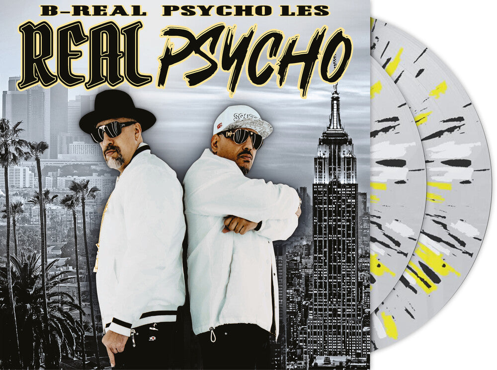 B-Real & Psycho Les - Real Psycho - Deluxe Limited Edition (Blk) [Clear Vinyl]