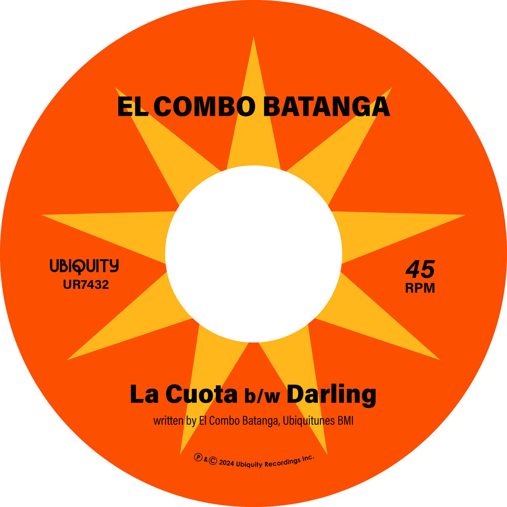 El Combo Batanga - La Cuota b/w Darling [LP]