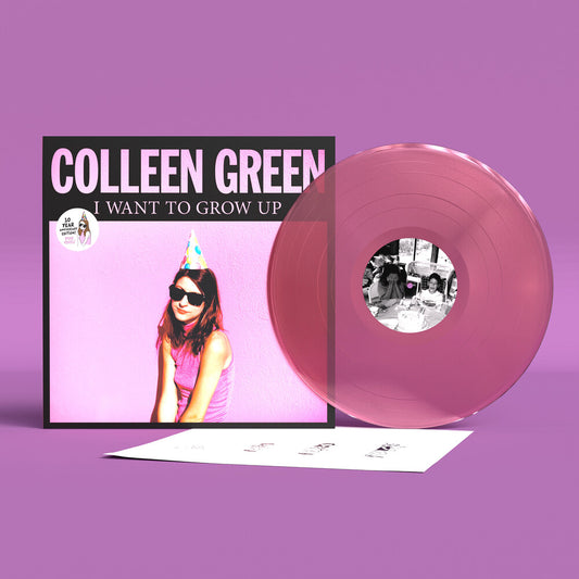 Colleen Green - I Want To Grow Up [Colored Vinyl] (Pnk) (Aniv)