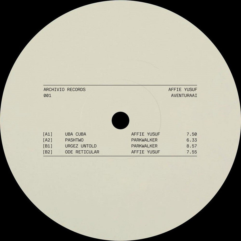 Affie Yusuf - Aventuraii [LP]