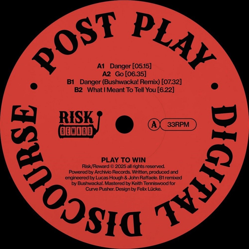 Post Play - Digital Discourse (Ep) [12" Vinyl]