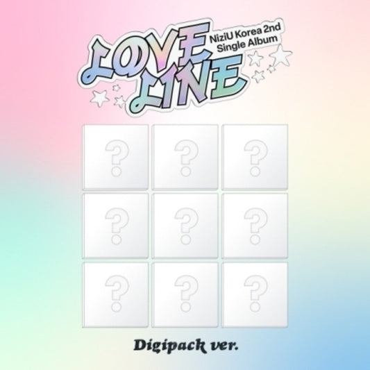 NiziU - Love Line - Digipack Version - Random Cover (Post) [CD]