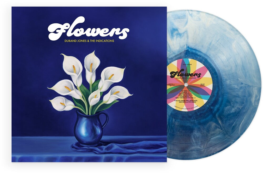 Durand Jones  & The Indications - Flowers - Blue (Blue) [Colored Vinyl]
