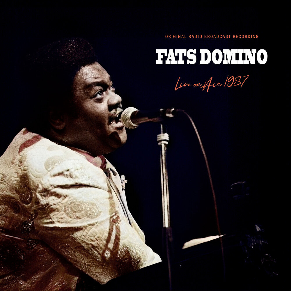 the album cover for Fats Domino - Live On Air 1987