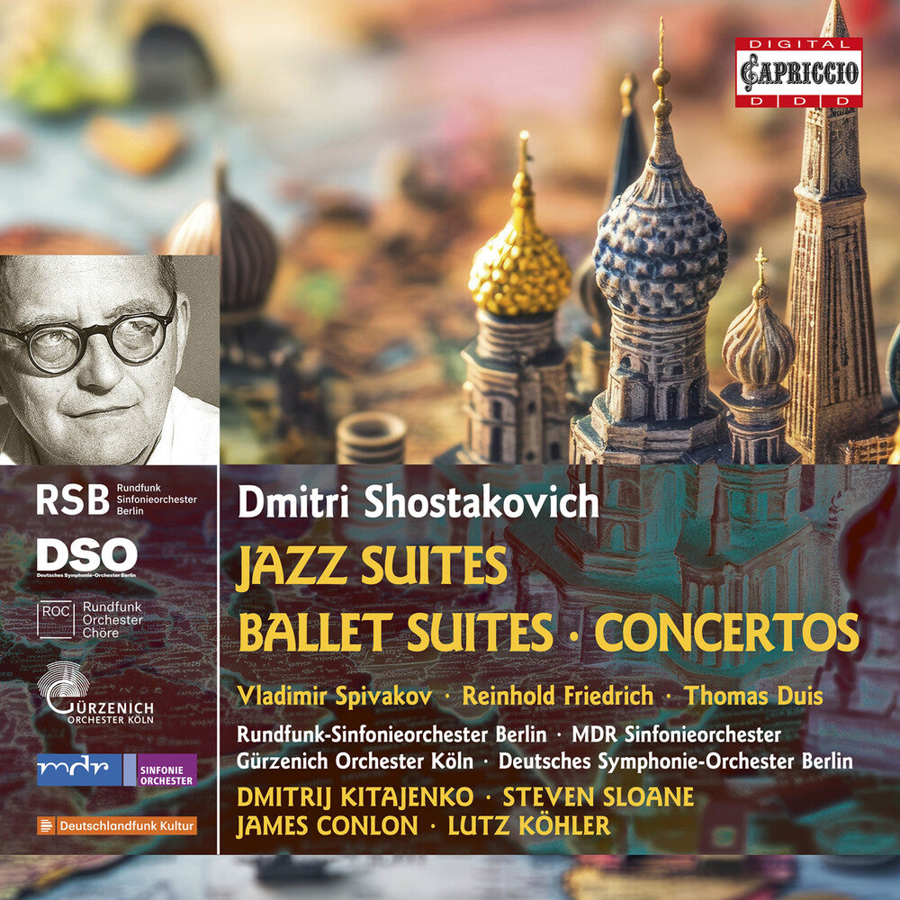 Vladimir Spivakov - Shostakovich: Jazz Suites: Ballet Suites: Cons [CD]