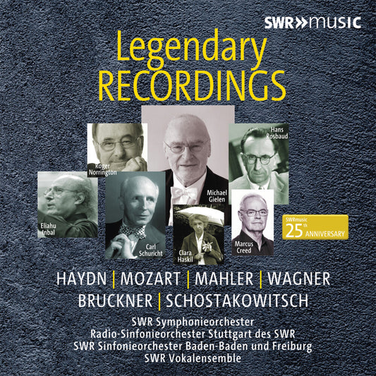 CLARA HASKIL - Legendary Recordings - Swrmusic 25th Anniversary [CD]