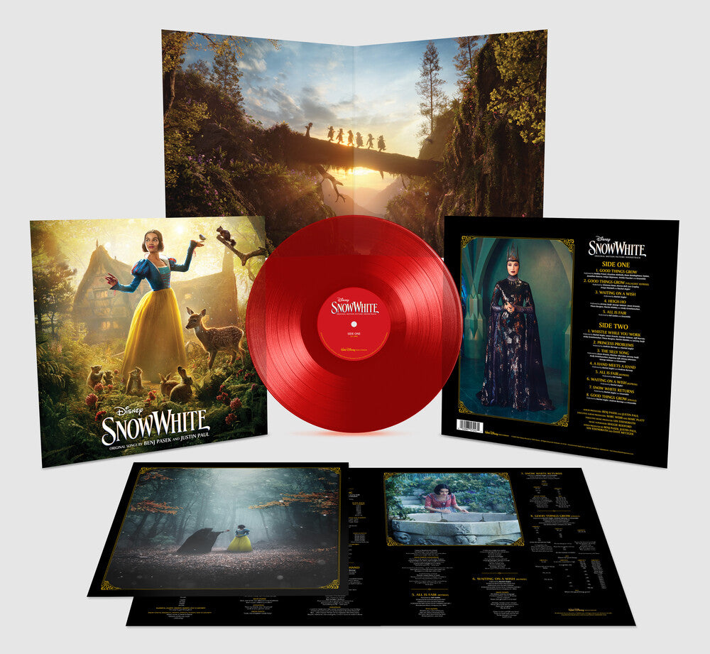 Benj Pasek  / Paul,Justin (Colv) (Ruby) - Disney's Snow White - O.S.T. [Translucent Ruby LP]