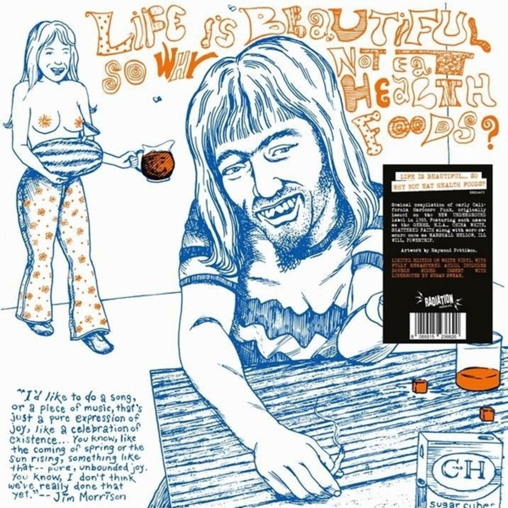 Life Is Beautiful So Why Not Eat Health Foods - Life Is Beautiful So Why Not Eat Health Foods / Various - Colored Vinyl [LP]