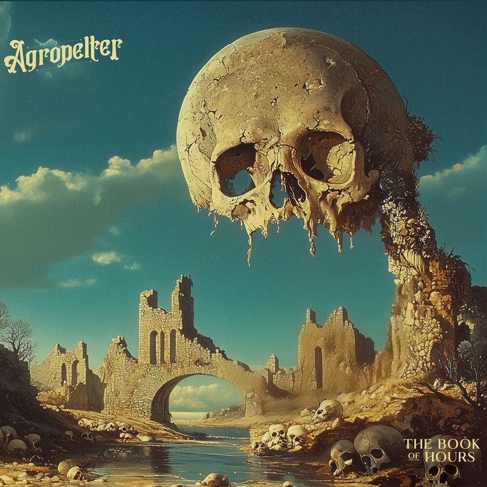 the album cover for Agropelter - The Book of Hours