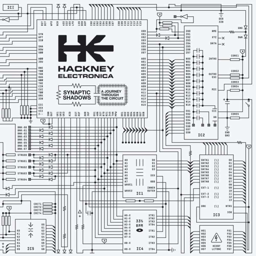 Pre-Order: Hackney Electronica - Synaptic Shadows [LP]