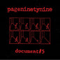 Pageninetynine - Document #5 (Blk) [Clear Vinyl] (Red) (Spla)