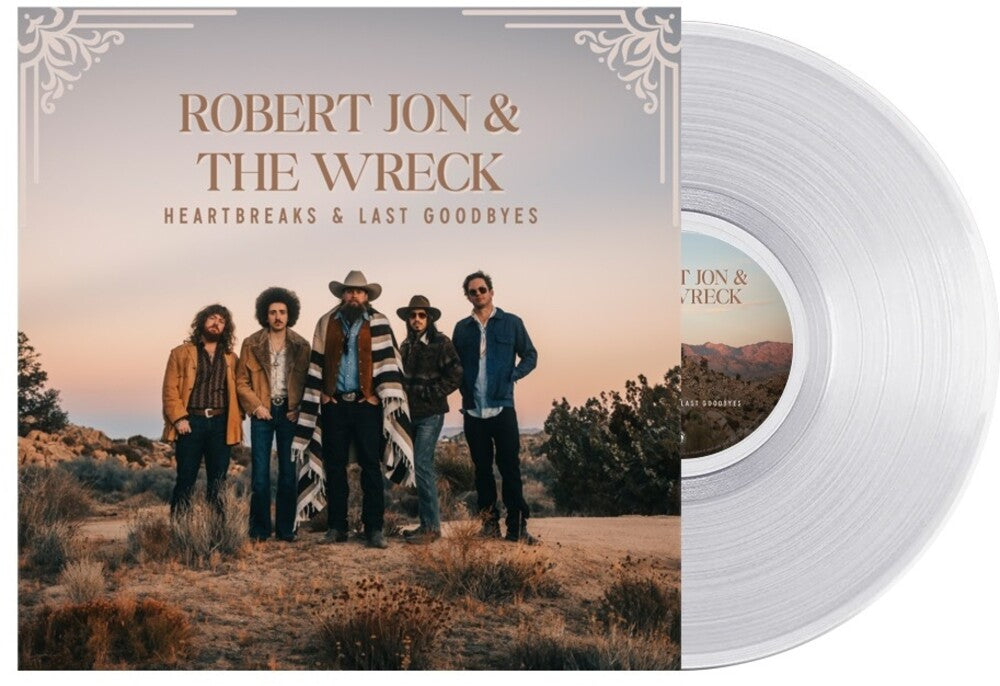 Robert Jon  & The Wreck - Heartbreaks & Last Goodbyes [Crystal Clear LP]