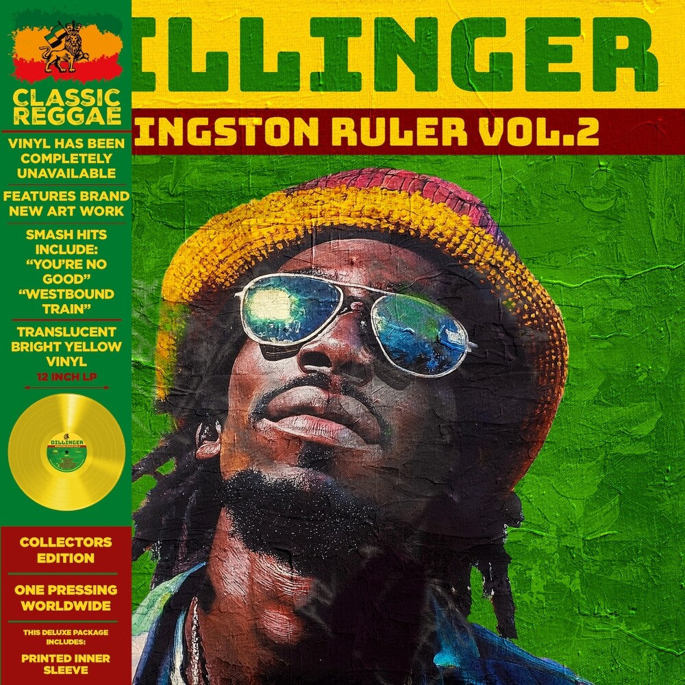 Dillinger - Kingston Ruler Vol.2 - Yellow [LP]