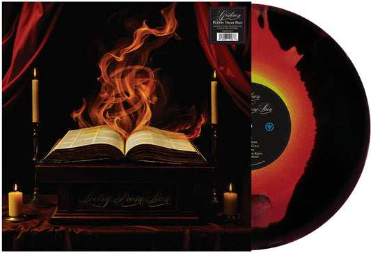 GridIron - Poetry From Pain [LP Magenta-Canary Yellow-Black A Side/B Side Colorway]