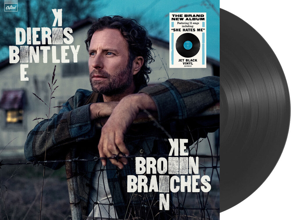 Dierks Bentley - Broken Branches [Jet Black LP]