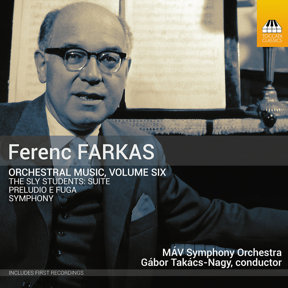 Mav Symphony Orchestra / Farkas - Ferenc Farkas: Orchestral Music Vol. 6 [CD]