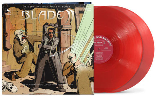 Marco Beltrami - Blade II (Original Soundtrack) - Deluxe Translucent Ruby Colored Vinyl [LP]