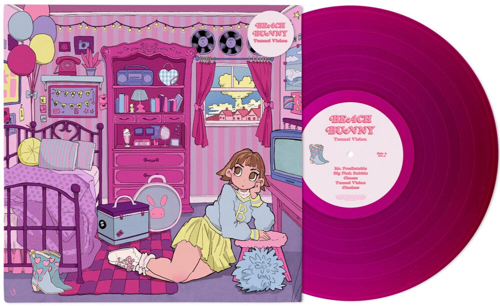 Beach Bunny - Tunnel Vision [Magenta Colored Vinyl]