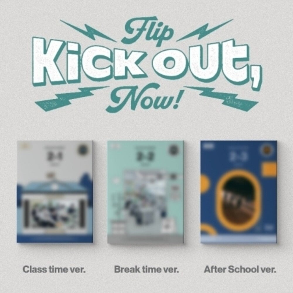 Kickflip - Kick Out, Flip Now! - Random Cover - incl. Photobook, 2 Photocards + More [CD]