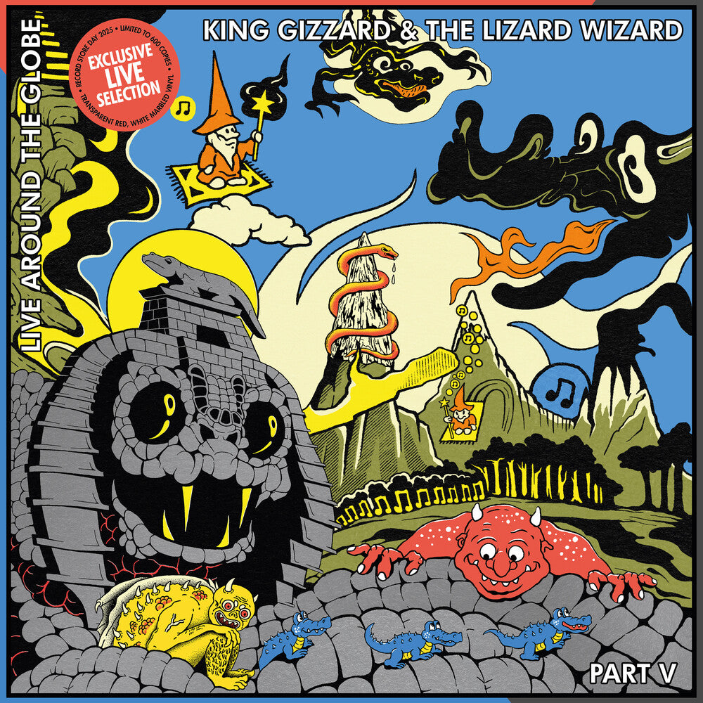 King Gizzard & The Lizard Wizard - Live Around The Globe: Part V [Colored Vinyl]