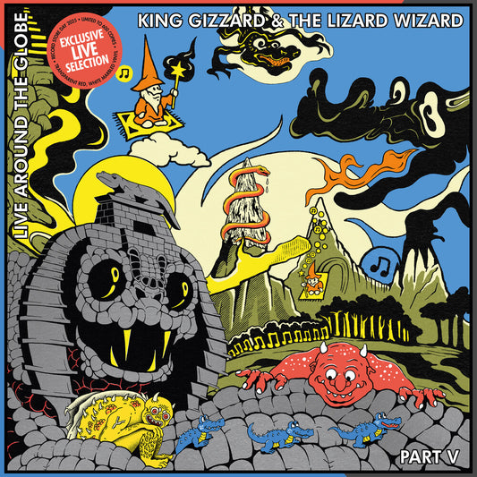 King Gizzard & The Lizard Wizard - Live Around The Globe: Part V [Colored Vinyl]