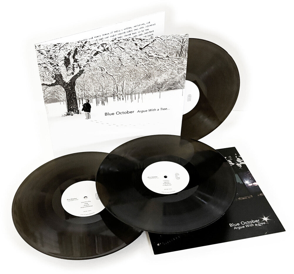 Blue October -  Argue With A Tree - [3 LP Clear Black Vinyl]
