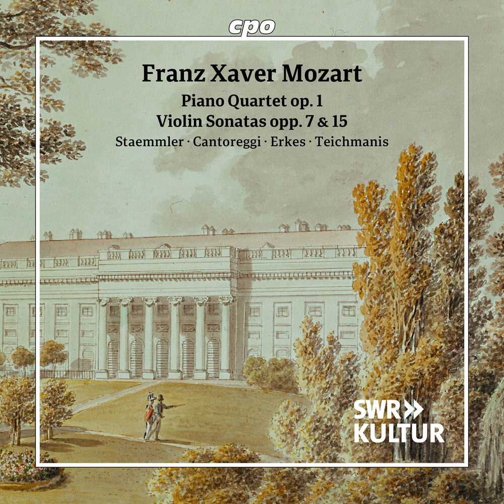 Staemmler / Cantoreggi - Pno Quartet Op. 1 Violin Sons Opp. 7 & 15 [CD]