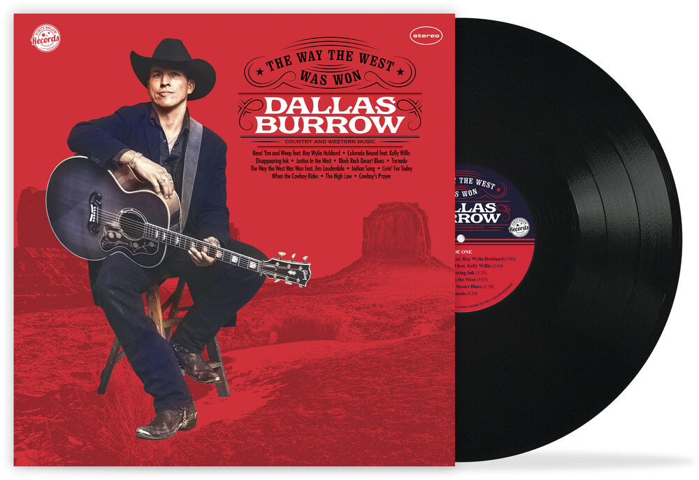 the album cover for Dallas Burrow - Way The West Was Won (Ofgv)