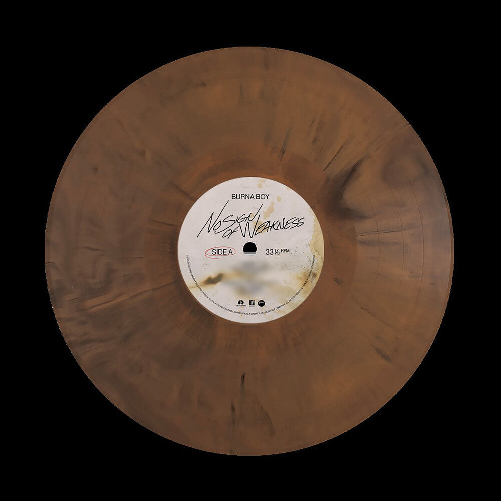 Burna Boy - No Sign Of Weakness (Brwn) [Colored Vinyl]