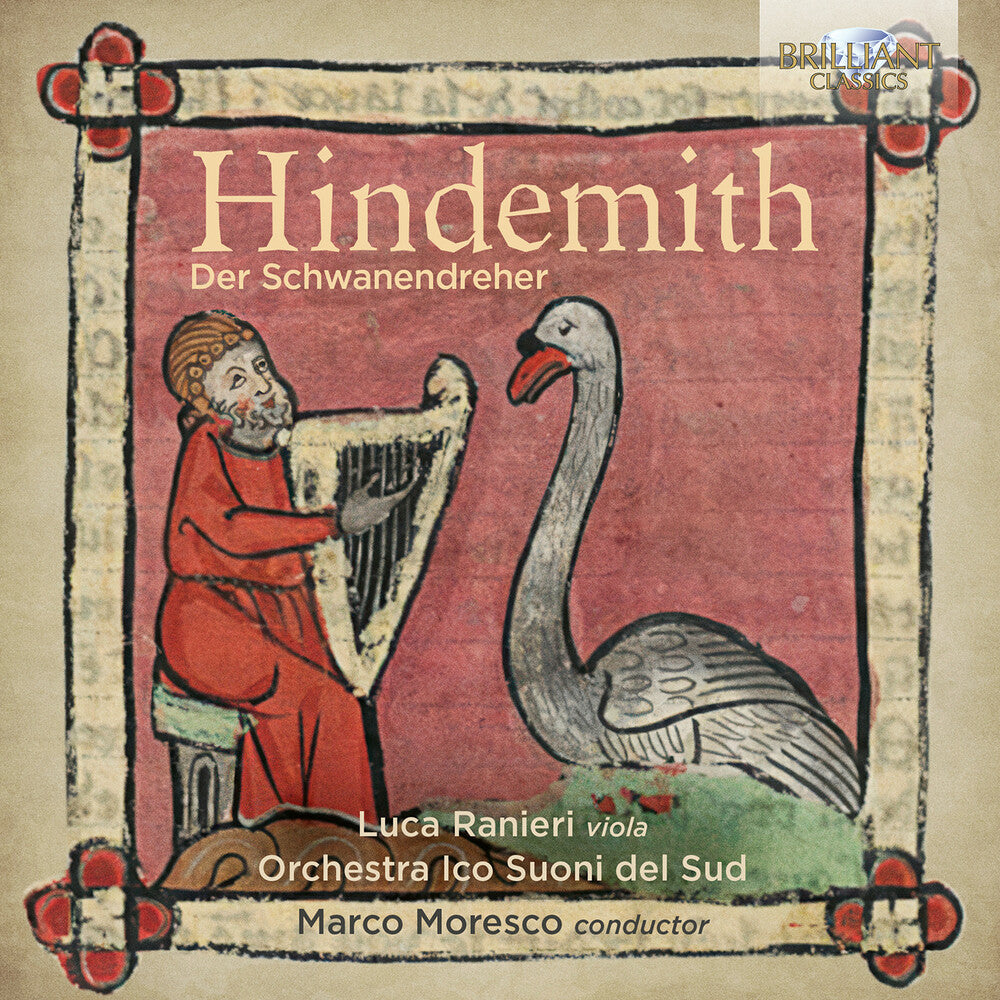 Pre-Order: Luca Ranieri - Hindemith: Der Schwanendreher [CD]