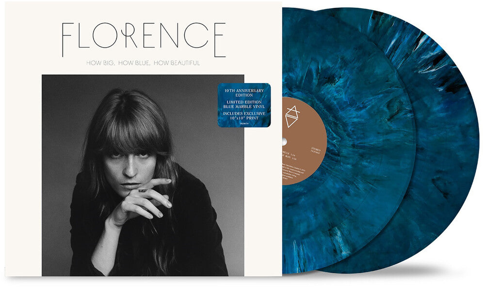 Florence + The Machine  - How Big, How Blue, How Beautiful (10th Anniversary Edition) -  [Blue Marble 2 LP]