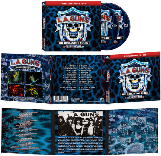 L.A. Guns - The Hollywood Years - Live & Loaded -  [CD and DVD]