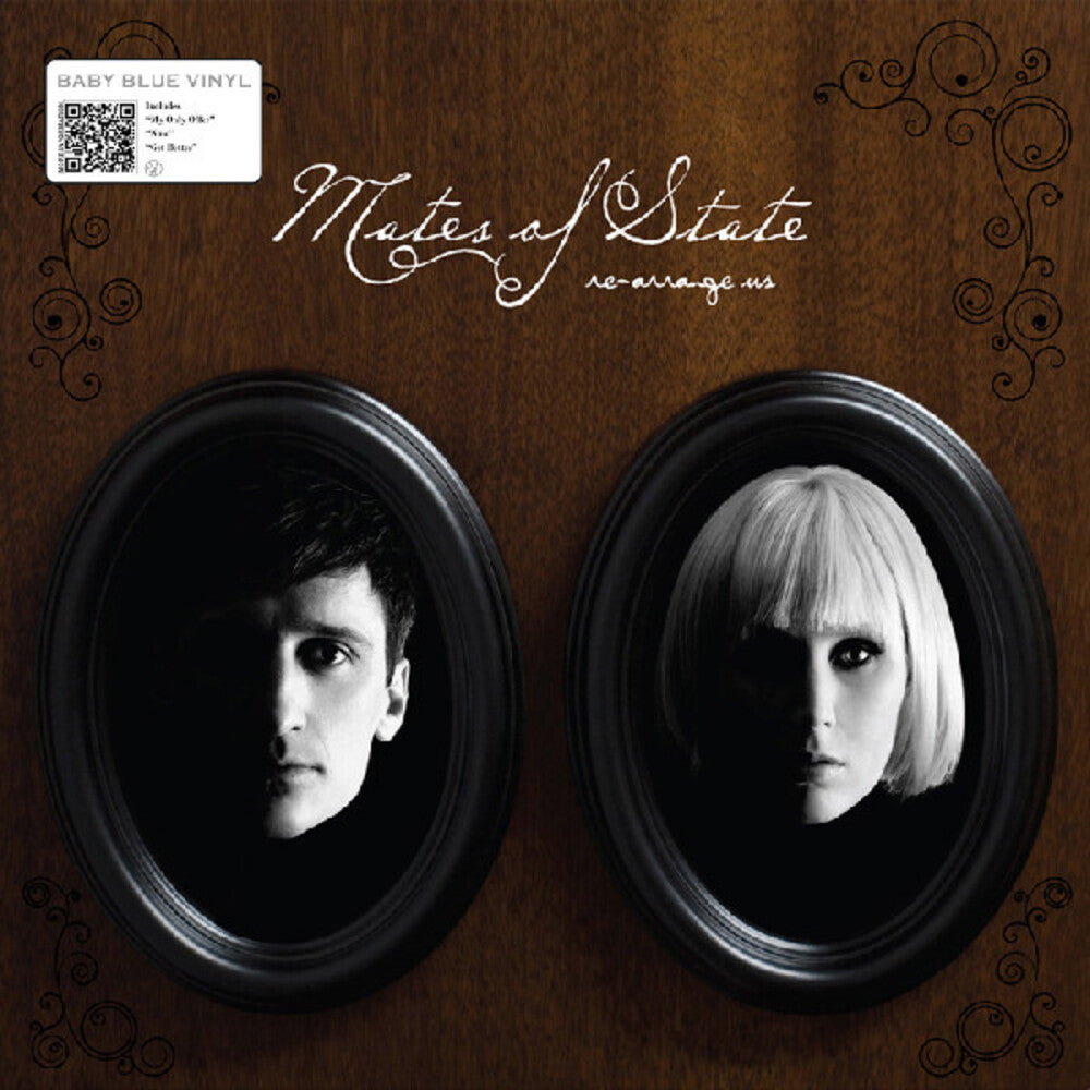 Mates Of State - Re-Arrange Us (Blue) [Colored Vinyl]