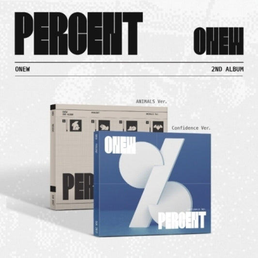 Onew - Percent - Digipack Version - Random Cover (Phob) [CD]