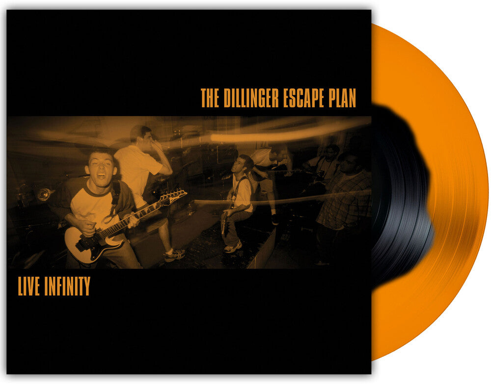 THE DILLINGER ESCAPE PLAN	 - Live Infinity -  [Black inside of orange krush vinyl]