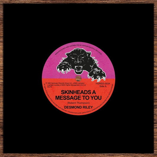 Desmond Riley - Skinheads A Message To You / If I Had Wings [LP]