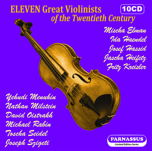 Elman, Mischa / Haendel, Ida - 11 Great Violinists of the 20th Century [CD]