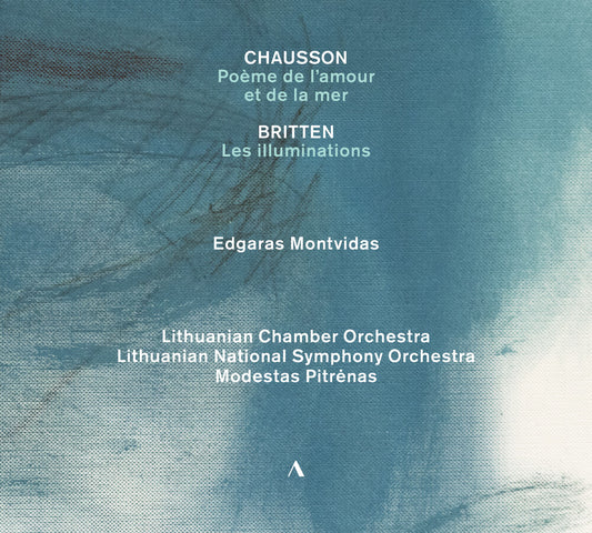 Edgaras Montvidas - Chaussonbritten &Saint-Saens [CD]