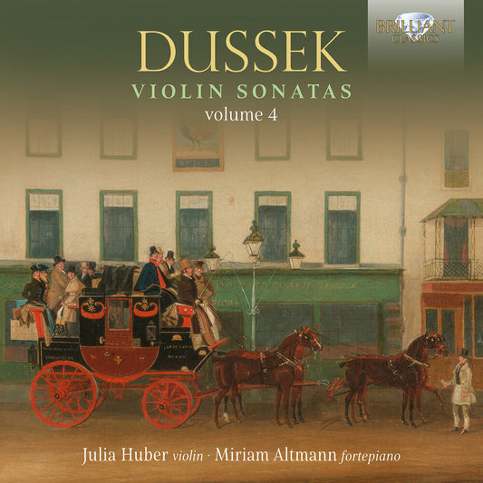 Pre-Order: Julia Huber - Dussek: Vn Sons Vol. 4 [CD]