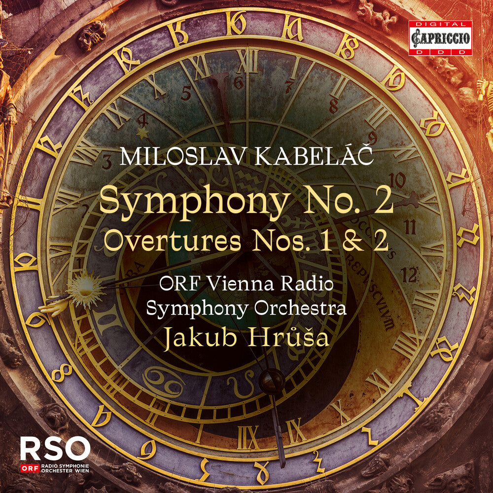 ORF Vienna Radio Symphony Orchestra - Miloslav Kabelac: Sym No. 2 Overtures [CD]