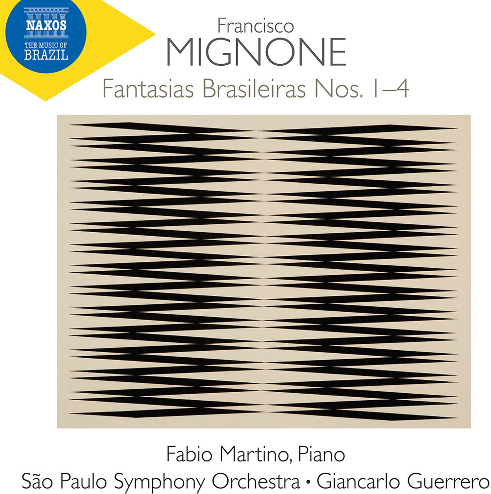 Fabio Martino - Mignone: Fantasias Brasileiras Nos. 1-4 [CD]