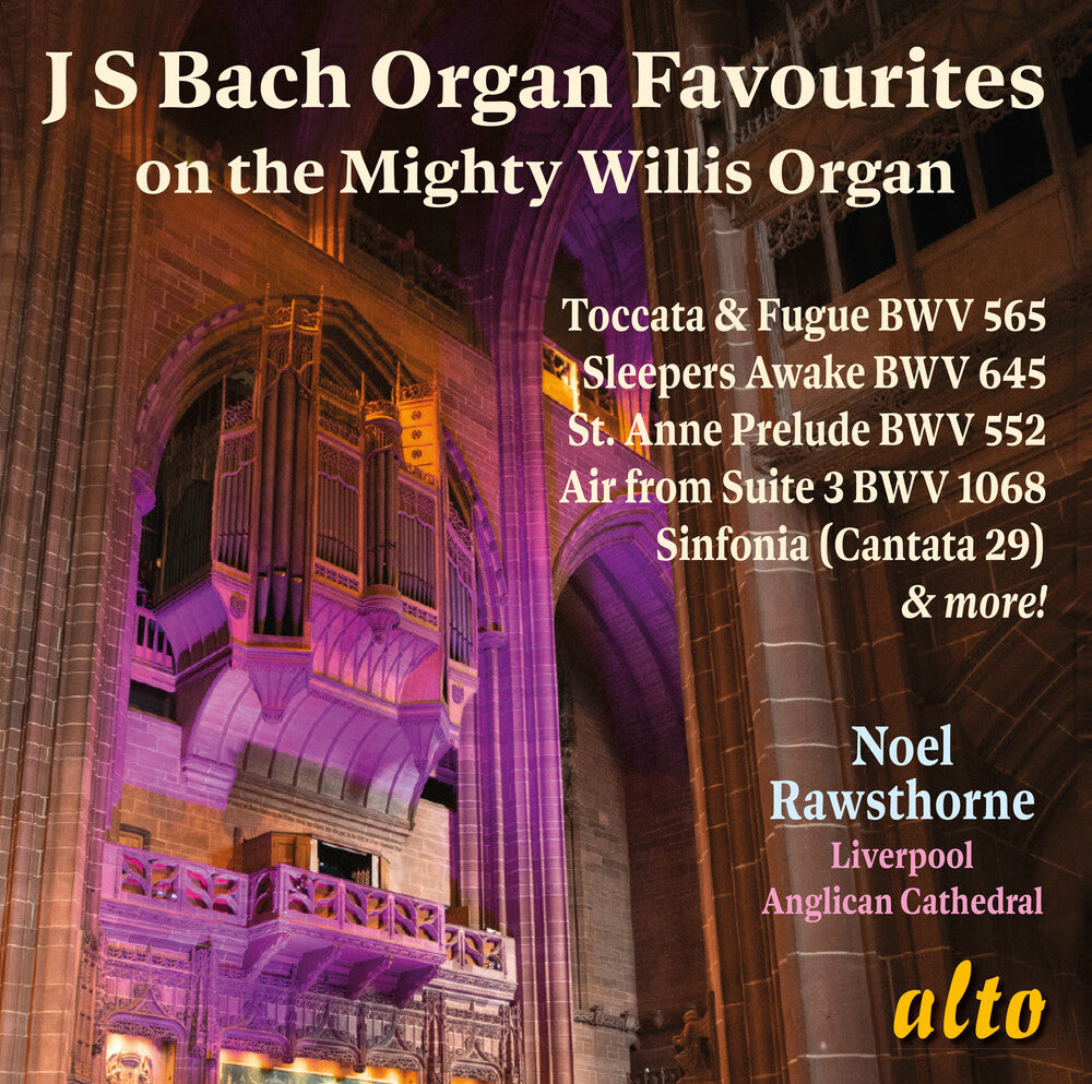 Noel Rawsthorne - J.S. Bach: Organ Favourites [CD]