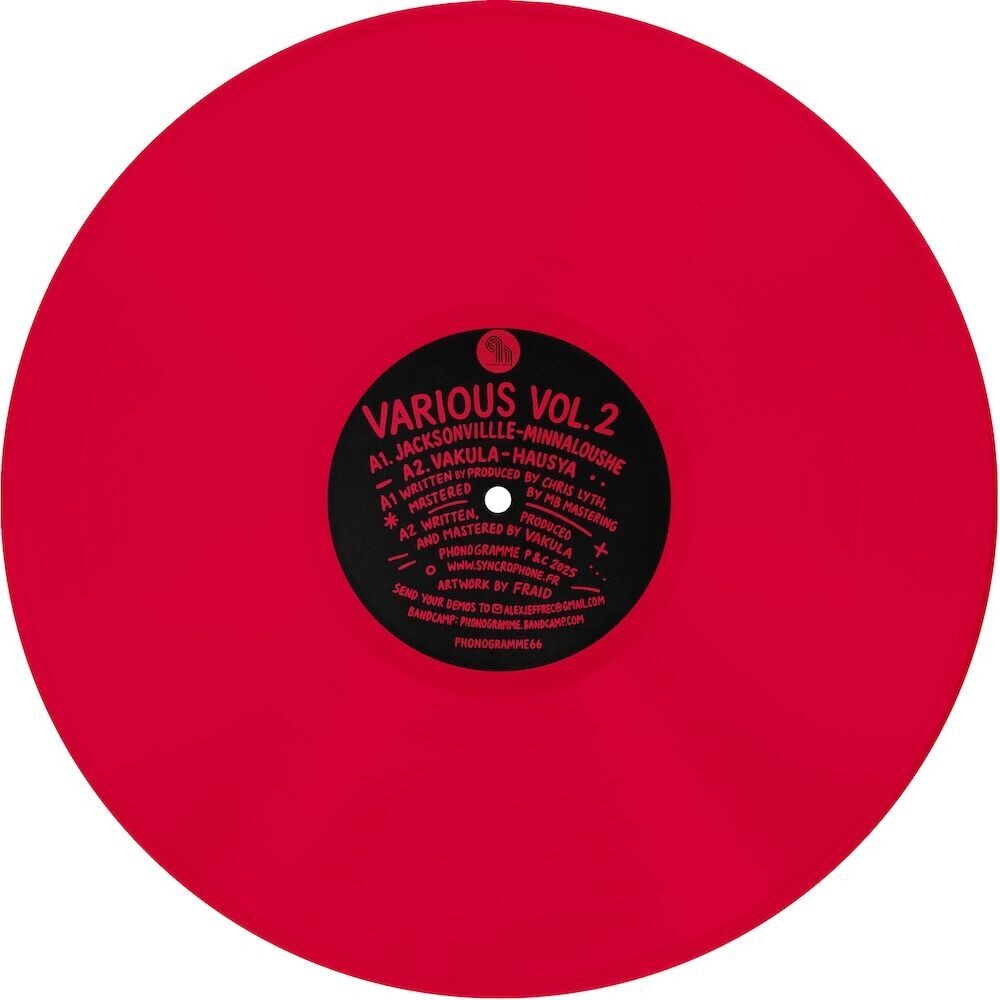 Pre-Order: Phonogramme Vol. 2 / Various (Colv) (Red) - Phonogramme Vol. 2 / Various [Colored Vinyl] (Red)