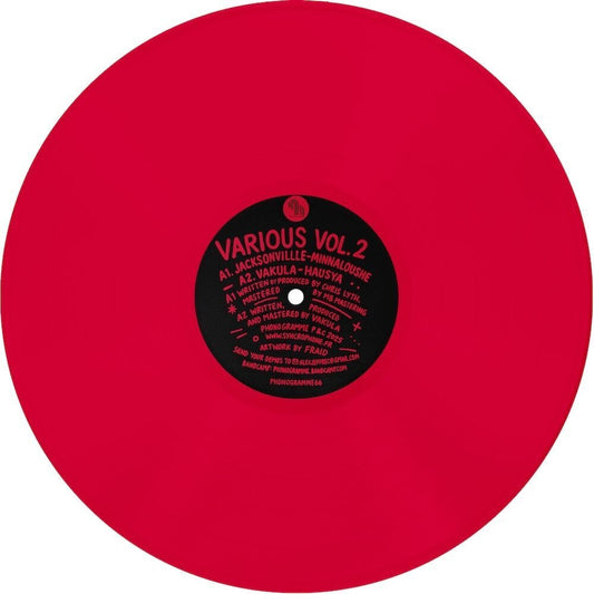 Pre-Order: Phonogramme Vol. 2 / Various (Colv) (Red) - Phonogramme Vol. 2 / Various [Colored Vinyl] (Red)