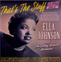 Ella Johnson  & The Buddy Johnson Orchestra - That's The Stuff: The Singles Collection 1940-57 [CD]